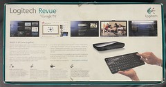 Logitech Revue With Google TV Digital HD Media Streamer W K700 Wireless Keyboard