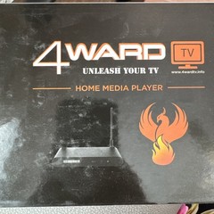  «4WARDTV» 4Ward TV PRO HOME MEDIA PLAYER with Remote/Keyboard Remote