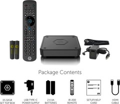 E5 TV Box – Android 11, 4K Resolution, Wi-Fi Connectivity