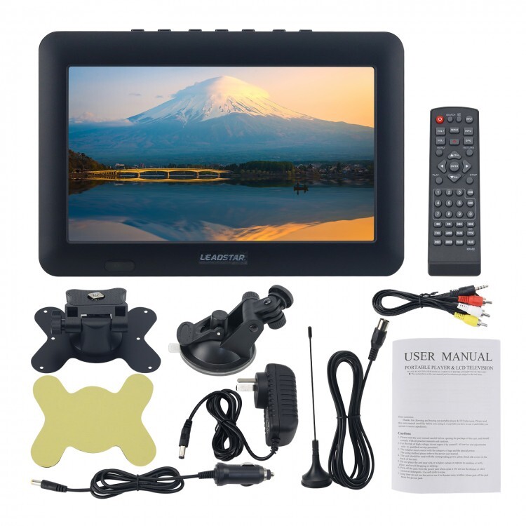 LEADSTAR D8 8″ Television Digital TV ATSC DVB-T2 ISDB-T Supports 1080P Video