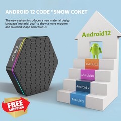 ADDCOLOR Android TV Box 12.0 H618 4GB 32GB WiFi6
