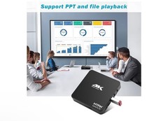 4K@60hz MP4 Media Player Support 8TB HDD/ 256G USB Drive/SD Card with HDMI/AV…