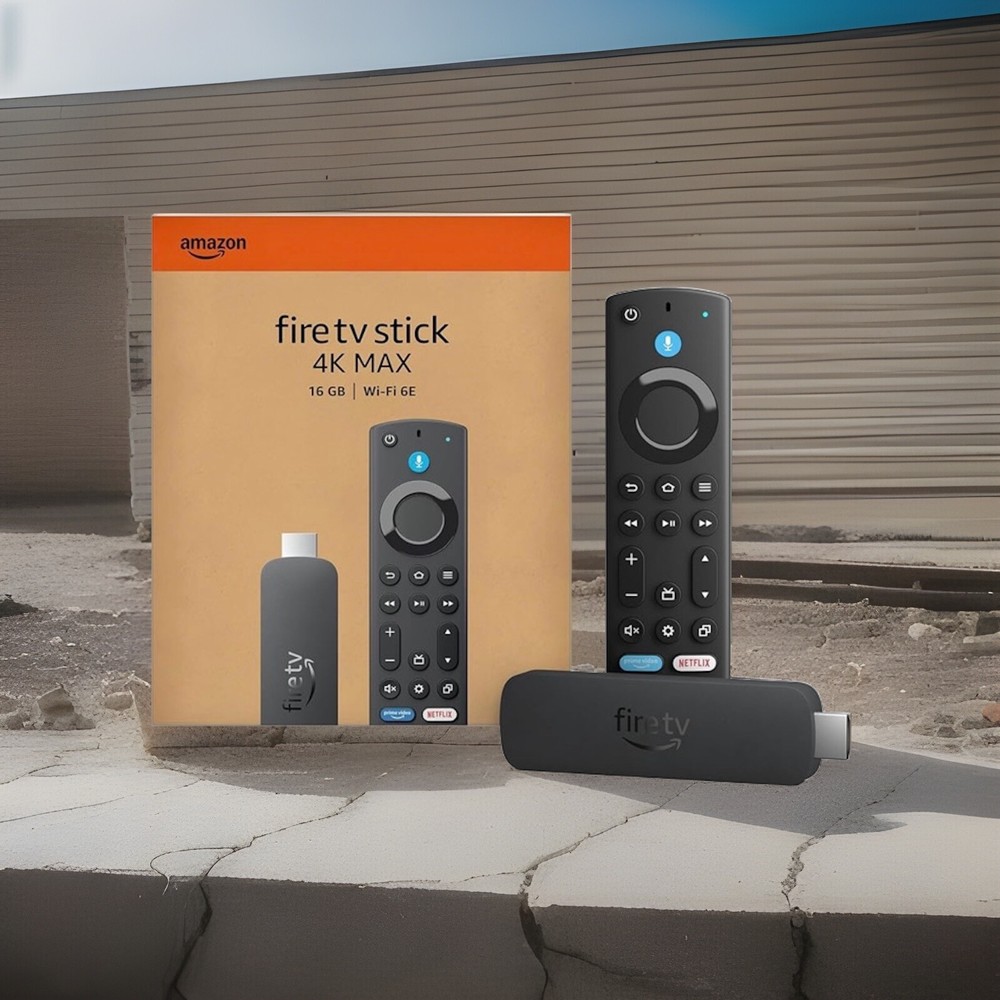 Amazon Fire TV Stick 4K Max Media Streamer with Alexa Voice Remote Enhanced