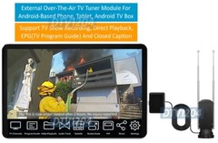 ATSC HD TV Tuner Dongle For Android Tablet Phone Watch Record Paue Live TV Shows
