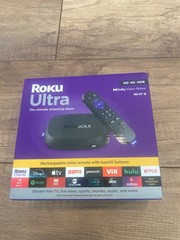 Roku Ultra brand new unopened | 4K/HDR10+/Dolby Vision & Atmos w Rechargea…