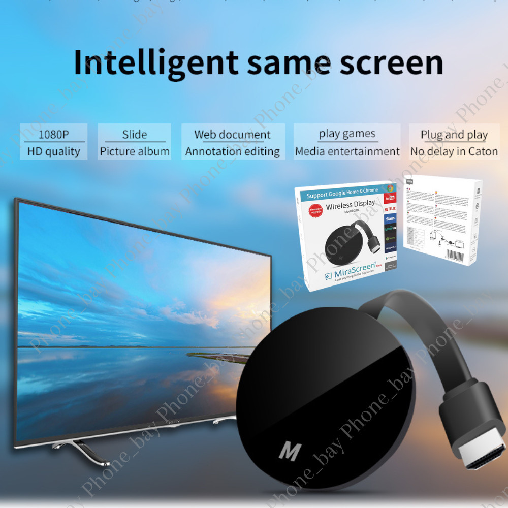 HDMI TV WiFi Video Cast Wireless Media Video Streamer Dongle 1080P HD Receiver