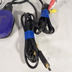 Roku LT 2nd Gen Media Streamer 2400X No Remote Purple Untested AV HDMI Cables