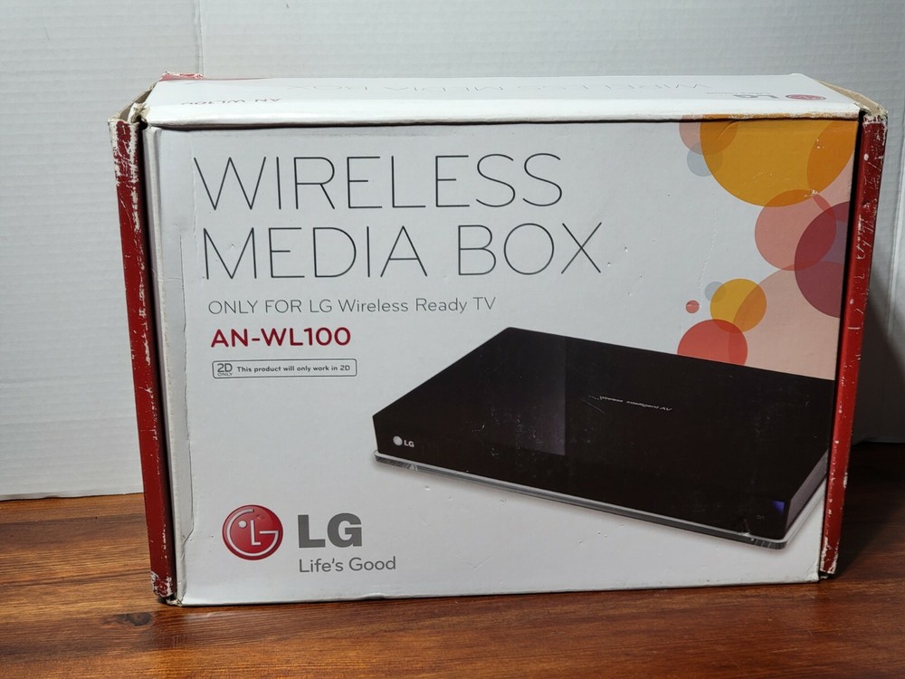 LG AN-WL100 HD Wireless AV Media Box For LG Wireless Ready TV’s