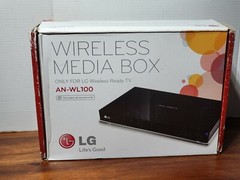 LG AN-WL100 HD Wireless AV Media Box For LG Wireless Ready TV’s