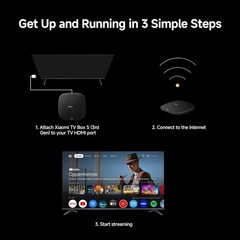 Xiaomi TV Box S 3rd Gen – 4K UHD, Dolby Vision, WiFi 6, Compact Streaming Device