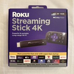 Roku Streaming Stick 4K – 3820R – HDR & Dolby Vision – Voice Remote – 4K UHD