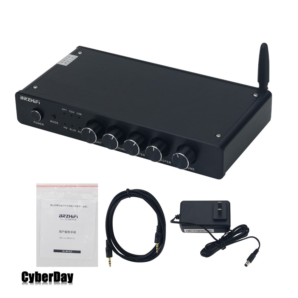 DT03 HiFi Audio Player Bluetooth/USB/Optical Fiber/Coaxial/AUX Input to 5.1-CH