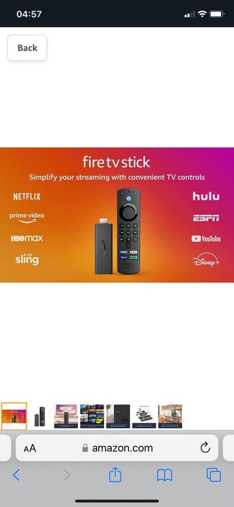 Amazon Fire TV Stick (3rd Gen.) FHD Media Streamer with Alexa Voice Remote (3rd