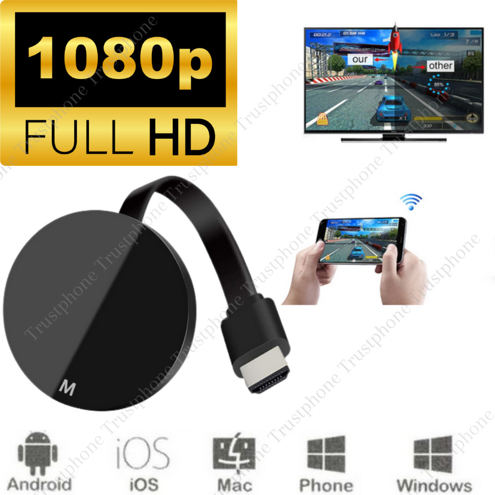 Wifi Wireless HDMI Mirror Screen Display Adapter Miracast Dongle For HD 1080P TV