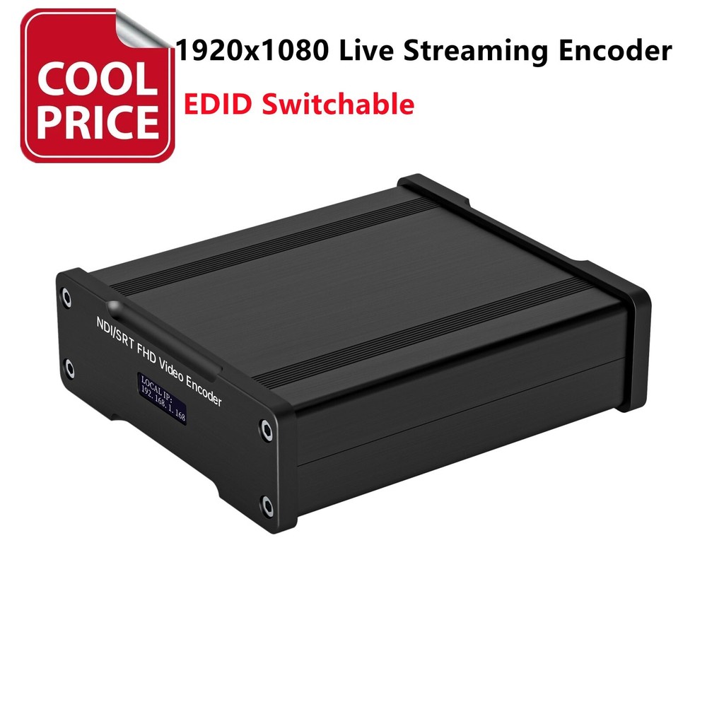 BM3370H-NDI 1920×1080 Live Streaming Encoder NDI/SRT FHD Video Encoder Upgraded