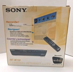 Sony WEBTV INT-W150 Internet Terminal Media Streamer with Remote New