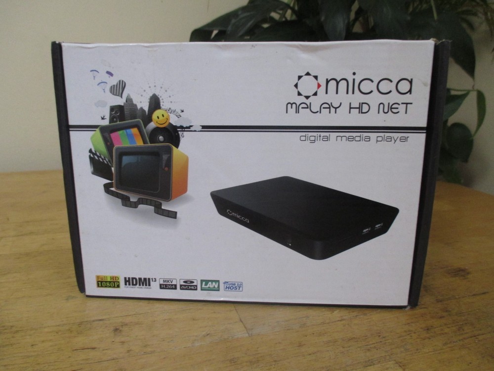 Micca Mplay HD Net Digital Media Player 1080p