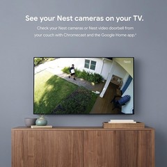 Google Chromecast – Streaming Device with HDMI Cable – Stream Shows, Music,