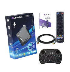 2026 VSee BOX V5 PRO Dual-Band WiFi 4K Smart TV Box | US Stock