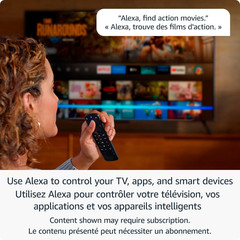 Fire TV Alexa Voice Remote Pro (Newest Model), Includes Remote Finder, TV Contro