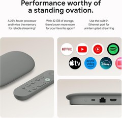 TV Streamer 4K – Fast Streaming Entertainment on Your TV with Voice Search Re…