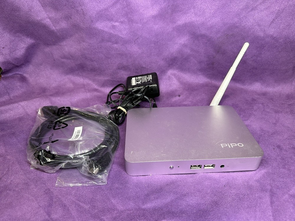 PiPo X7 Windows 8.1 Mini PC Intel Z3736F 2GB 32GB WIFI Bluetooth TV Box Black