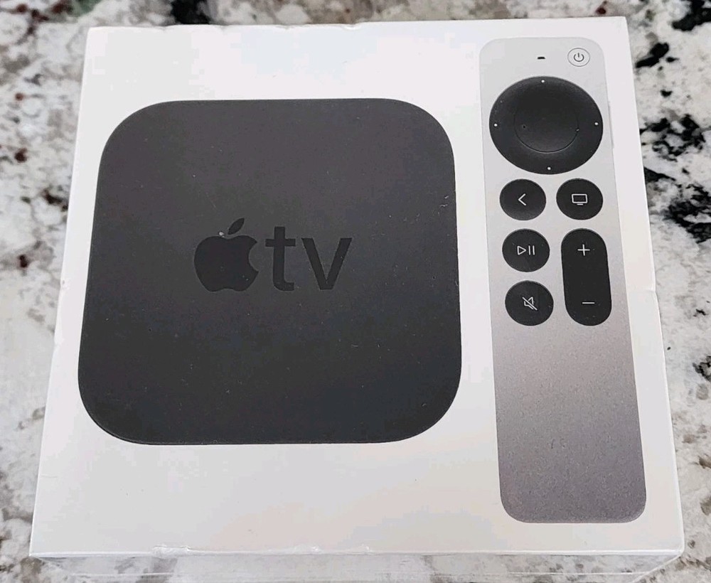 Apple TV 4K 64GB (2nd Generation) – Black _MXH02LL/A ~ Brand New Factory Sealed