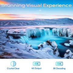 Easytone Android Tv 2026 Android 14 Tv Support 4K 8K Wifi 6 2.4G/5.8G Dual-Band