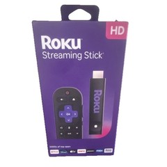 Roku Streaming Stick 3840R HDMI 1080p Voice Remote with TV Controls Black