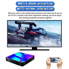 X88 Pro 10 Android 11.0 Smart Tv Box Quad-Core Uhd 4K Media Player 2.4G/5G Wifi