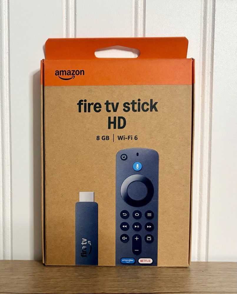 Amazon Fire TV Stick HD 8GB Wi-Fi 5 w/ Alexa Voice Remote – Newest Model SEALED