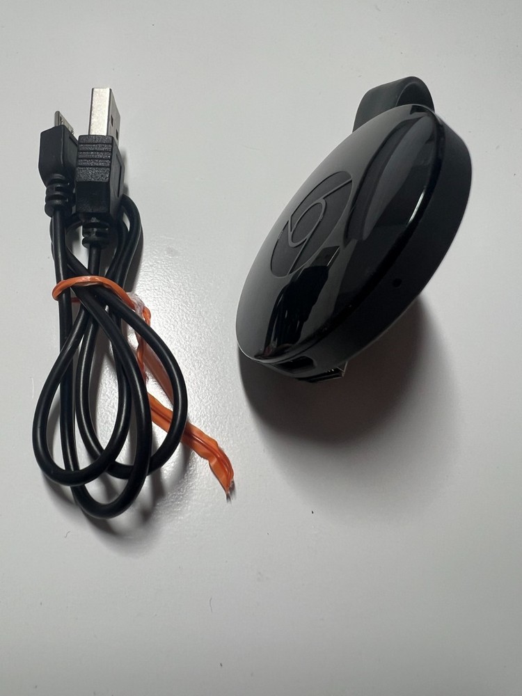 Google Chromecast HD 3rd Gen 1080p Media Streaming Device with Power Cable