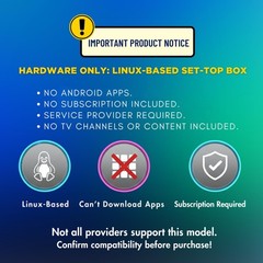 Raxxio MAG544w3 Set-Top Box – 4K HDR Streaming Media Player, 4K HDR Output, A…
