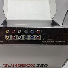 NOS SlingBox 350 – SB350 – Black 1920×1080 Digital HD Media Streamer