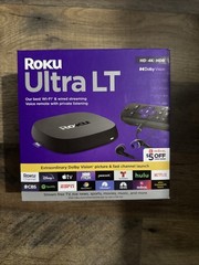 Roku Ultra LT 2021 HD Digital Streaming Device – Black