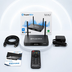 SuperBox S6 Pro TV BOX Speech Control- Authorized Distributor – Free Fast Ship
