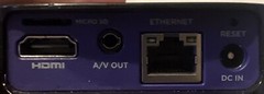 Roku 2 XS Media Streamer Unit 3100X Only Missing Remote & AC Power Adapter