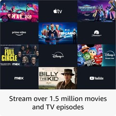 Elevate Your Home Theater: 4K Max Streaming Stick with Dolby Atmos & Art Display