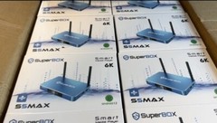NEW SuperBox S5 MAX Android 12.0 WiFi 6 Voice Command 4GB DDR 6K Streaming Media