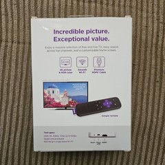 Roku Premiere 4K HDR Streaming Media Player