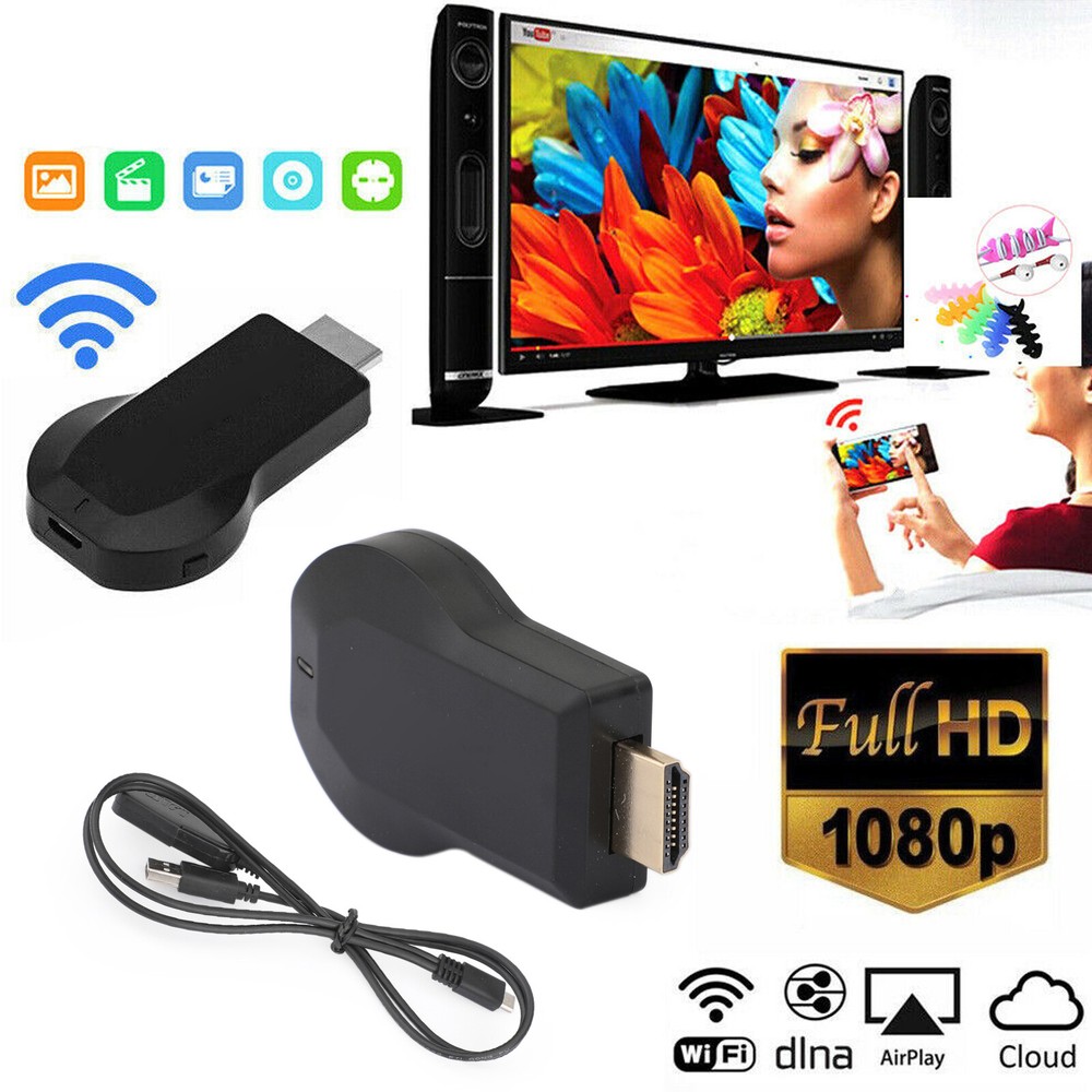 M9/M4 Plus Air Play HD TV Stick WIFI Display Receiver Dongle Streamer US
