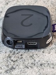 Roku 2 Streaming Media Player Model 4210X2 Black Wi-Fi Ethernet HDMI USB Tested