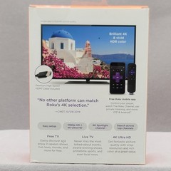 Roku Premiere 4K HDR Streaming Media Player 3920R with Remote and HDMI Cable