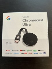 Google Chromecast Ultra 4K Streaming Media Player Used