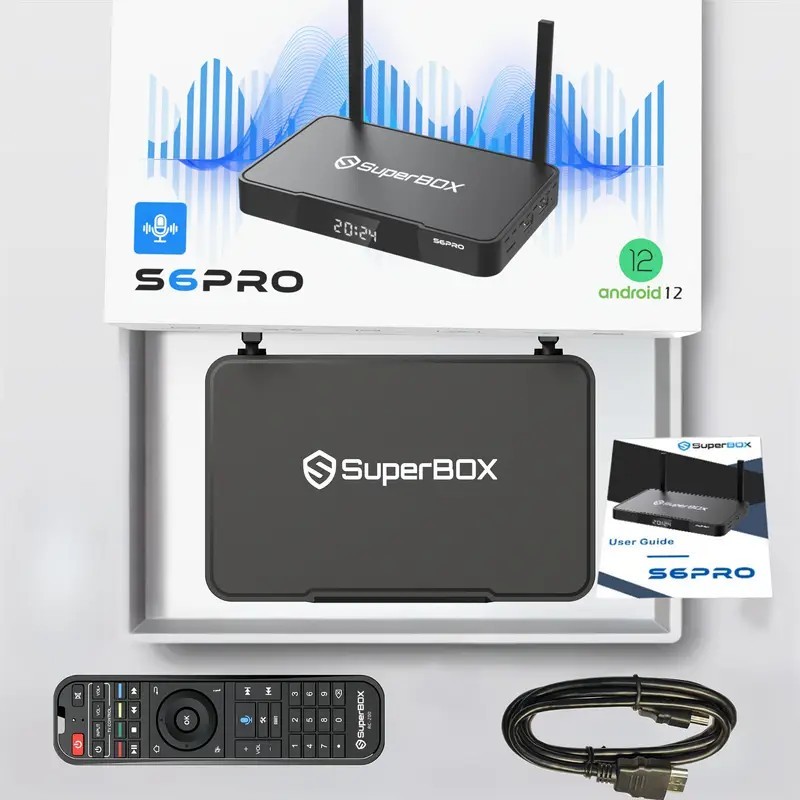 SuperBox S6 Pro 24/7 Lifetime Support – Authorized Distributor – Free Shipping