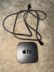 Apple TV Digital HD Media Streamer Black Ethernet HDMI Optical TOSLINK