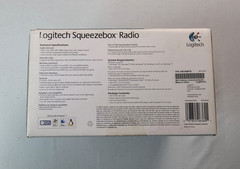 Logitech Squeezebox X-R0001 Wifi Smart Radio With Box No Remote TESTED WORKING