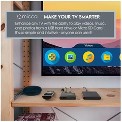 Digital Signage 4K Media Player USB MicroSD Music