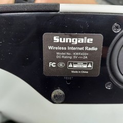 LOT OF 5 Sungale KWS433+ Internet Radio