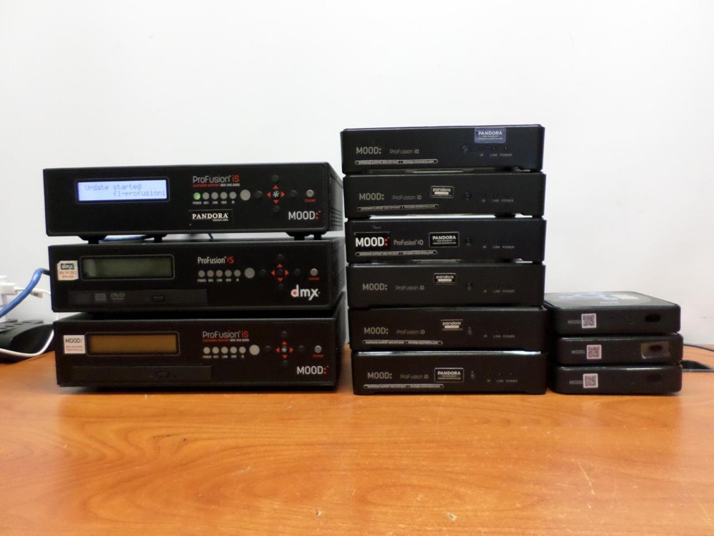 Mood ProFusion iS, ProFusion iO, K140L1, Digital Audio Video Media Manager (Lot)